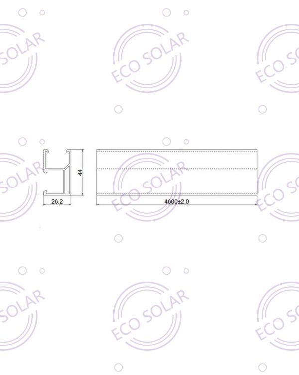 Solar Panel Mounting Rail - Image 4