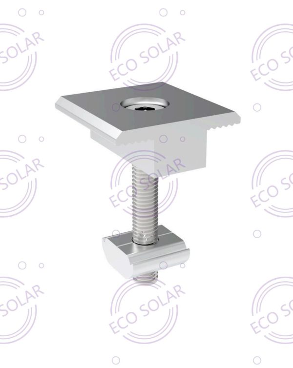 Solar Panel Mounting Rail End Clamp - Image 2